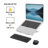 Fellowes Alumia nešiojamojo kompiuterio stovas, nešiojamas, maks. 15 colių, maks. 5 kg, sidabrinis