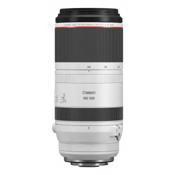 Canon RF 100-500mm F4.5-7.1L IS USM objektyvas, teleobjektyvas priartinantis objektyvas, 20/14, 100 - 500 mm, vaizdo stabilizatorius, Canon RF