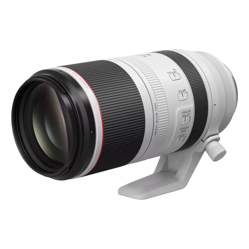 Canon RF 100-500mm F4.5-7.1L IS USM objektyvas, teleobjektyvas priartinantis objektyvas, 20/14, 100 - 500 mm, vaizdo stabilizatorius, Canon RF