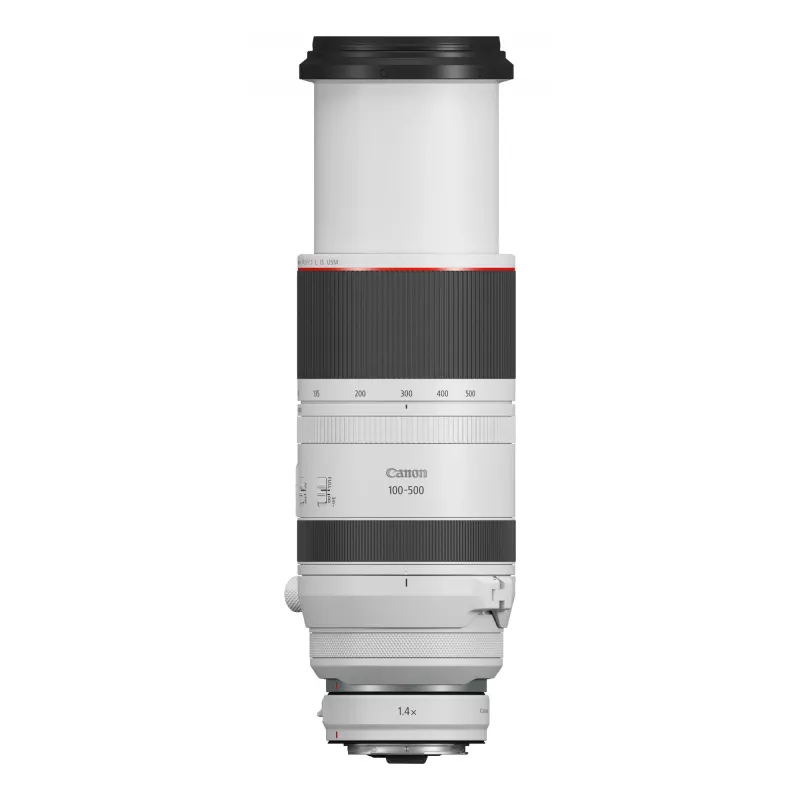 Canon RF 100-500mm F4.5-7.1L IS USM objektyvas, teleobjektyvas priartinantis objektyvas, 20/14, 100 - 500 mm, vaizdo stabilizatorius, Canon RF