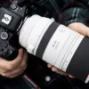 Canon RF 100-500mm F4.5-7.1L IS USM objektyvas, teleobjektyvas priartinantis objektyvas, 20/14, 100 - 500 mm, vaizdo stabilizatorius, Canon RF