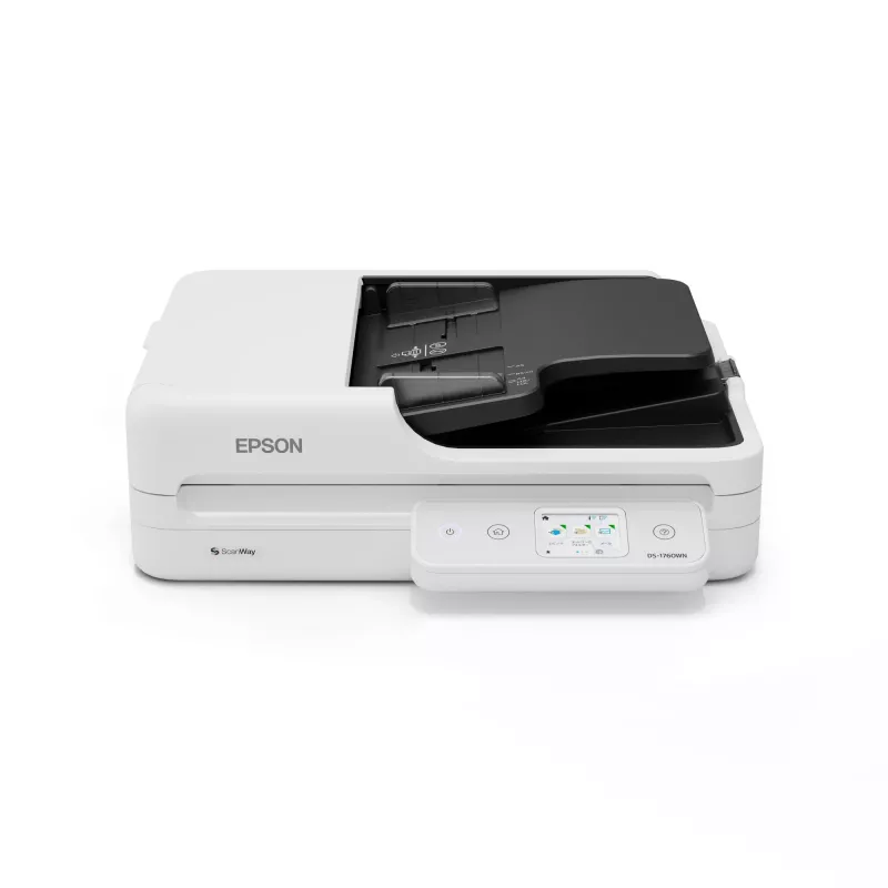 Epson WorkForce DS-1760WN plokščiasis ir ADF skaitytuvas 1200 x 1200 DPI A4 juoda, balta
