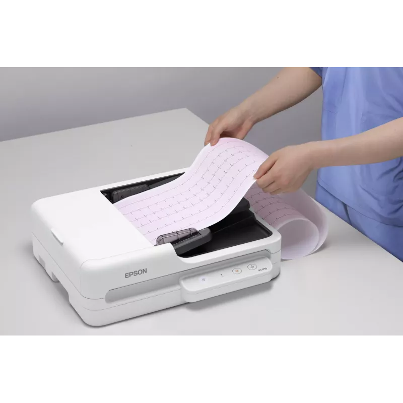 Epson WorkForce DS-1730 Plokščiasis ir ADF skaitytuvas 1200 x 1200 DPI A4 Juoda, Balta