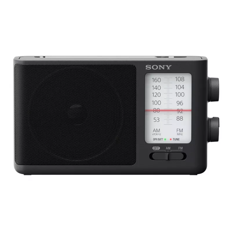 Sony ICF506 nešiojamasis radijas Juoda