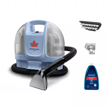 Bissell SpotClean Mini Corded Select kilimų valymo mašina Rankinis Gilus Juoda, Šviesiai mėlyna