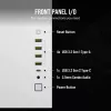 CORSAIR PC korpusas - Icue Link 6500x RGB vidutinio bokšto dviejų kamerų baltas