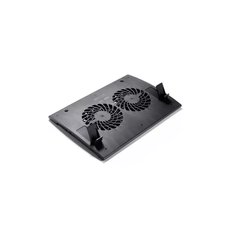 DEEPCOOL Wind Pal Fs nešiojamojo kompiuterio aušinimo stovas 1200 Rpm - juodas