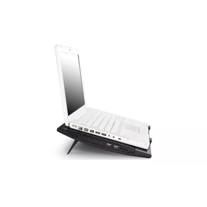 DEEPCOOL Wind Pal Fs nešiojamojo kompiuterio aušinimo stovas 1200 Rpm - juodas
