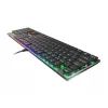 GENESIS Thor 420 RGB klaviatūra žaidimams USB QWERTY US International sidabrinė