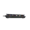 GENESIS Thor 420 RGB klaviatūra žaidimams USB QWERTY US International sidabrinė