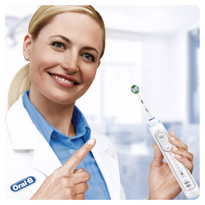 Oral-B Precision Clean 80339528 dantų šepetėlio galvutė 6 vnt. Balta