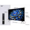 TCL T69C 85T69C televizorius 2,16 m (85 col.) 4K Ultra HD išmanusis televizorius Wi-Fi juodas