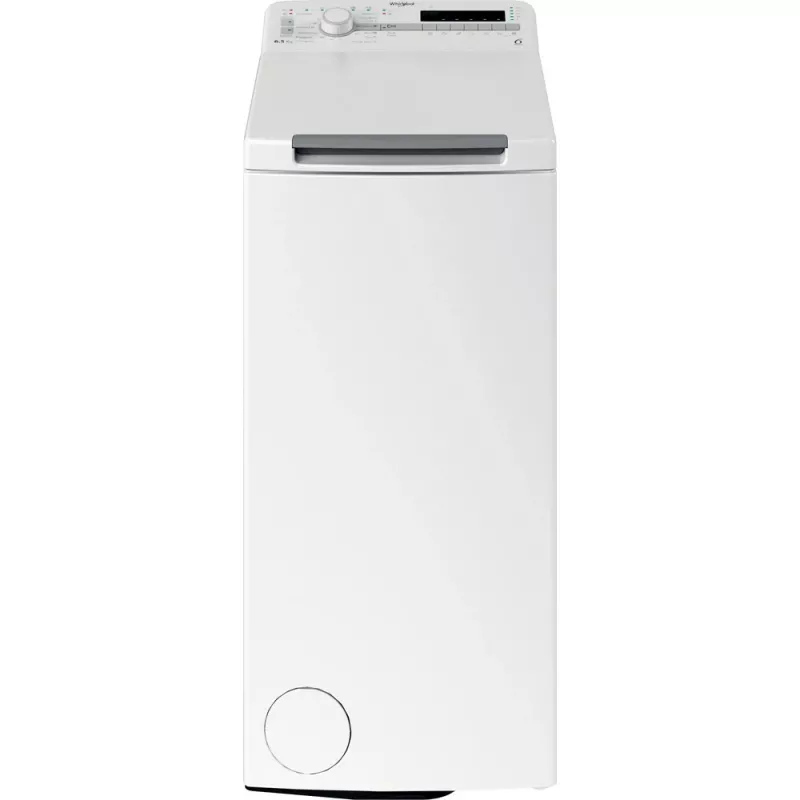 Whirlpool TDLR 65230SS EU/N skalbimo mašina, kraunama iš viršaus, 6,5 kg, 1151 aps./min., balta
