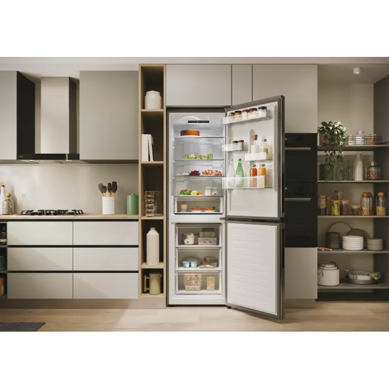 Candy ECN2CQTEX186 Laisvai pastatomas 355 L Nerūdijantis plienas
