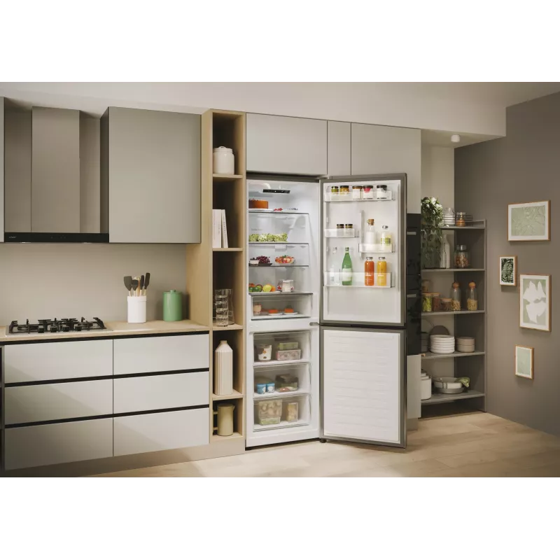 Candy ECN2CQTEX186 Laisvai pastatomas 355 L Nerūdijantis plienas