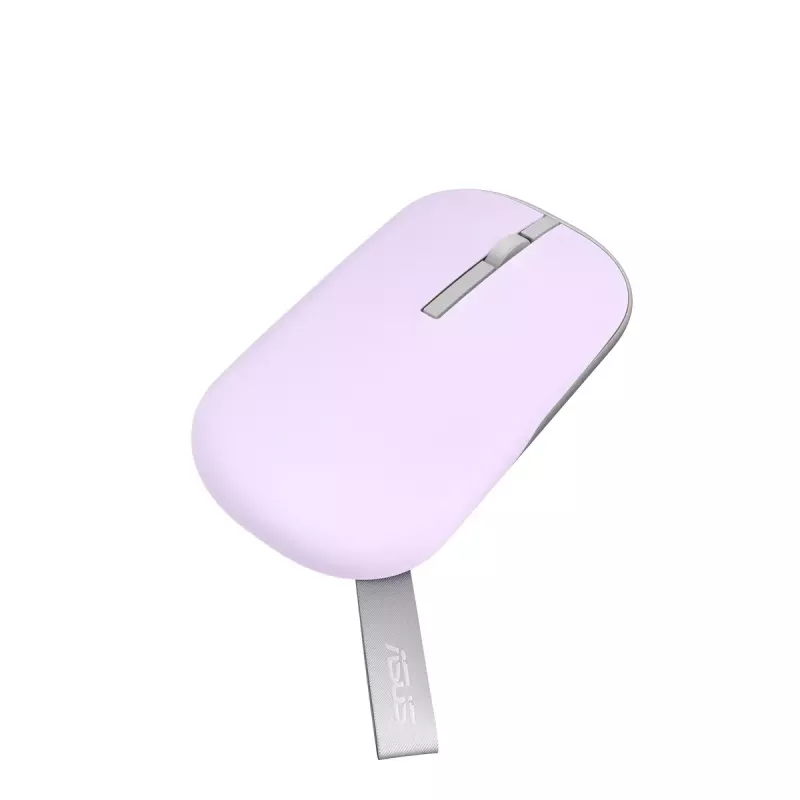 ASUS Marshmallow MD100 pelė biurui, abiem rankoms, RF belaidė + Bluetooth optinė 1600 DPI