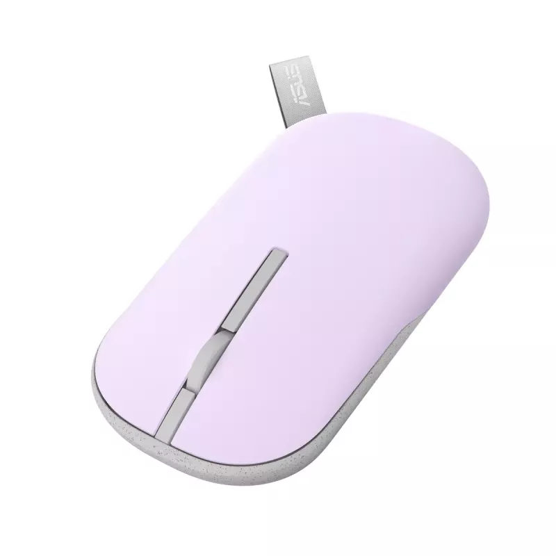 ASUS Marshmallow MD100 pelė biurui, abiem rankoms, RF belaidė + Bluetooth optinė 1600 DPI