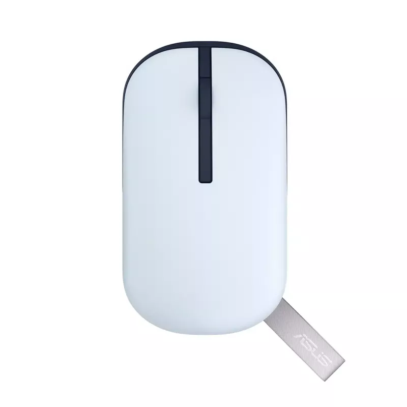 ASUS Marshmallow MD100 pelė biurui, abiem rankoms, RF belaidė + Bluetooth optinė 1600 DPI