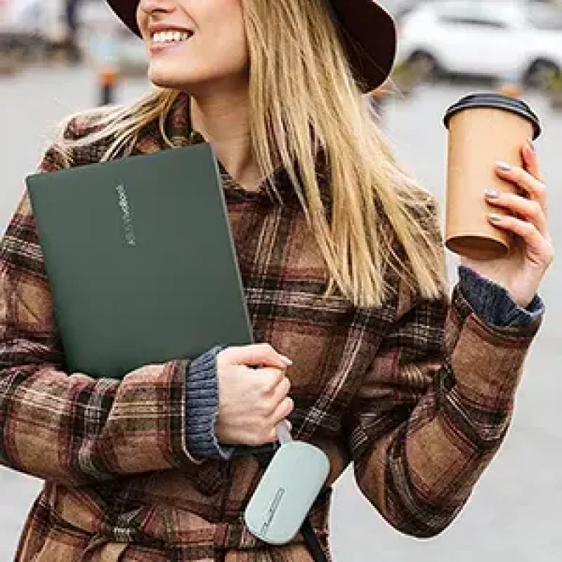 ASUS Marshmallow MD100 pelė biurui, abiem rankoms, RF belaidė + Bluetooth optinė 1600 DPI