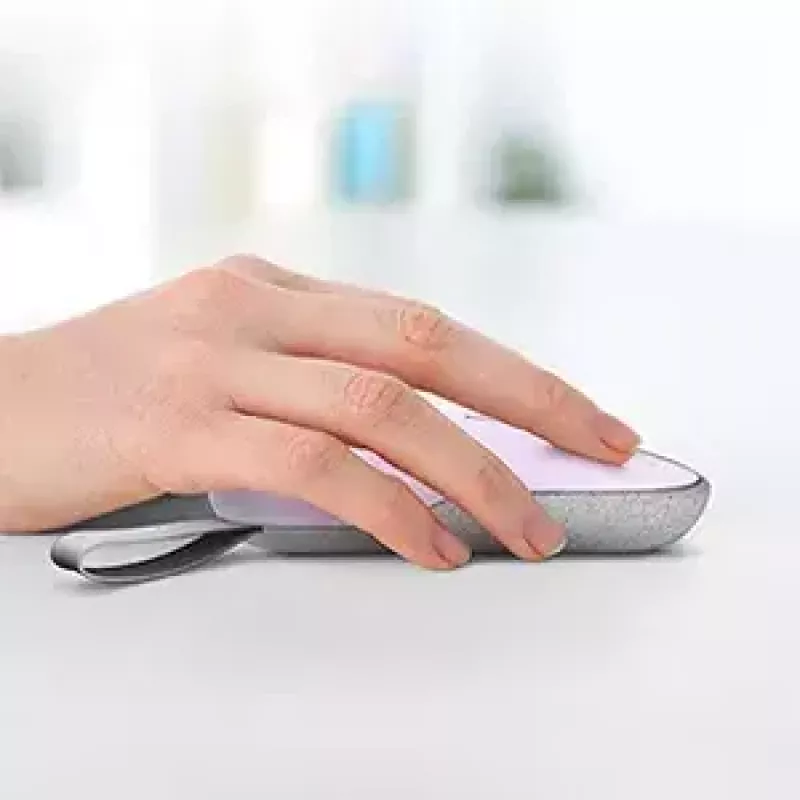 ASUS Marshmallow MD100 pelė biurui, abiem rankoms, RF belaidė + Bluetooth optinė 1600 DPI