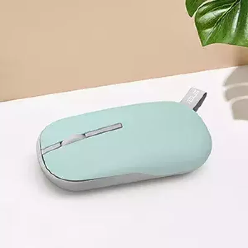 ASUS Marshmallow MD100 pelė biurui, abiem rankoms, RF belaidė + Bluetooth optinė 1600 DPI
