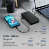 ASUS Triple Display USB-C Dock DC300 Docking USB 3.2 Gen 2 (3.1 Gen 2) Type-C Juoda