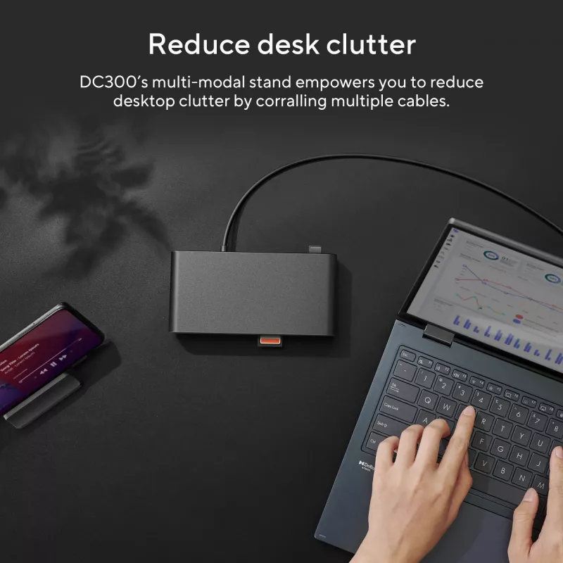 ASUS Triple Display USB-C Dock DC300 Docking USB 3.2 Gen 2 (3.1 Gen 2) Type-C Juoda