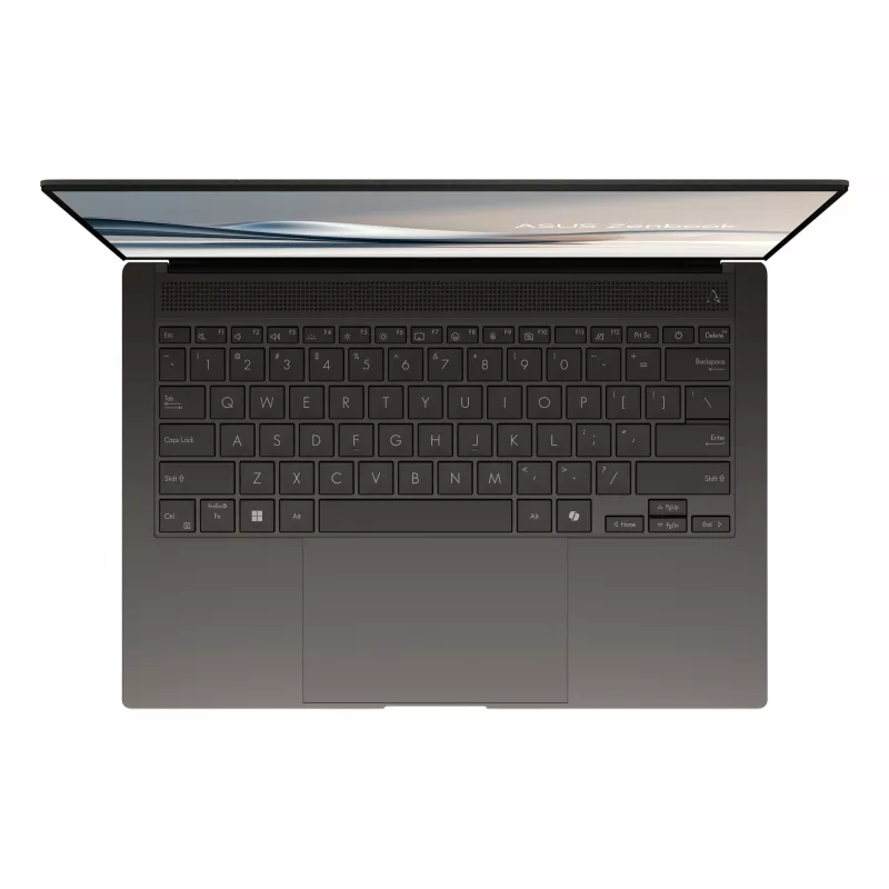 ASUS Zenbook S14 UX5406SA-PV050W Intel Core Ultra 7 258V nešiojamasis kompiuteris 35,6 cm (14 colių) 3K 32 GB LPDDR5x-SDRAM 1 TB SSD Wi-Fi 7 (802.11be) Windows 11 Home Pilka