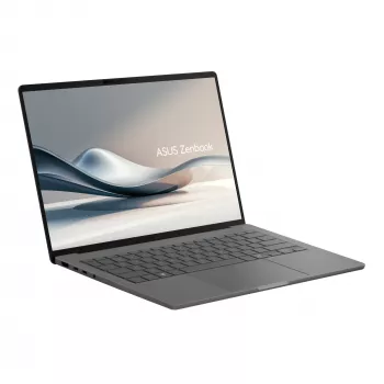 Nešiojamas kompiuteris ASUS Zenbook A14 UX3407RA-QD010W — Qualcomm Snapdragon X1E-78-100, 14 colių WUXGA, 32 GB RAM, 1 TB SSD, Windows 11 Home, Pilka