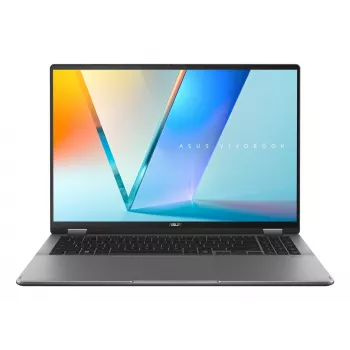 ASUS Vivobook 16 Flip TP3607SA-RJ033W Copilot+ PC Intel Core Ultra 7 256V Hybrid (2-in-1) 40,6 cm (16 colių) jutiklinis ekranas 3K 16 GB LPDDR5x-SDRAM 1 TB SSD Wi-Fi 7 (802.11be) Windows 11 Home juoda, pilka