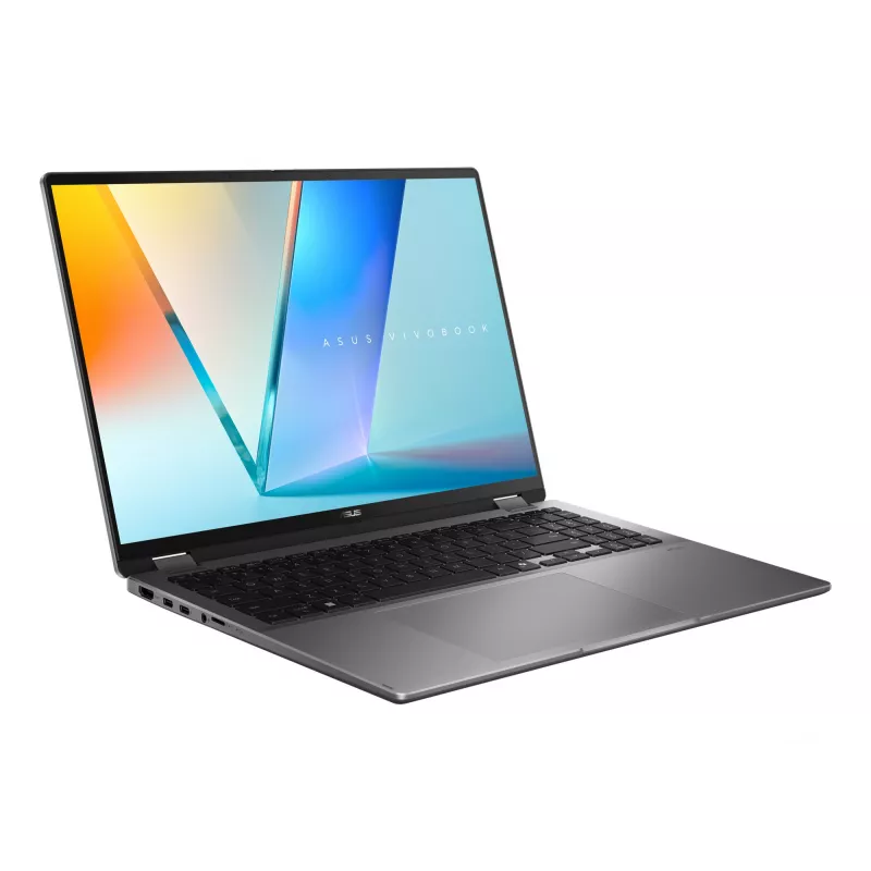 ASUS Vivobook 16 Flip TP3607SA-RJ033W Copilot+ PC Intel Core Ultra 7 256V Hybrid (2-in-1) 40,6 cm (16 colių) jutiklinis ekranas 3K 16 GB LPDDR5x-SDRAM 1 TB SSD Wi-Fi 7 (802.11be) Windows 11 Home juoda, pilka