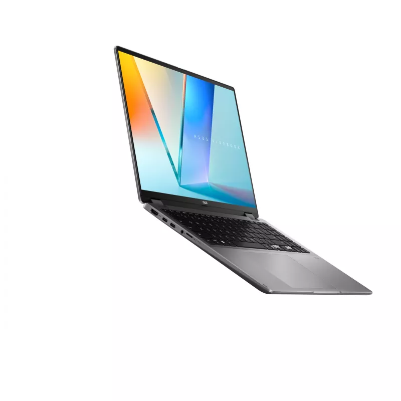 ASUS Vivobook 16 Flip TP3607SA-RJ033W Copilot+ PC Intel Core Ultra 7 256V Hybrid (2-in-1) 40,6 cm (16 colių) jutiklinis ekranas 3K 16 GB LPDDR5x-SDRAM 1 TB SSD Wi-Fi 7 (802.11be) Windows 11 Home juoda, pilka