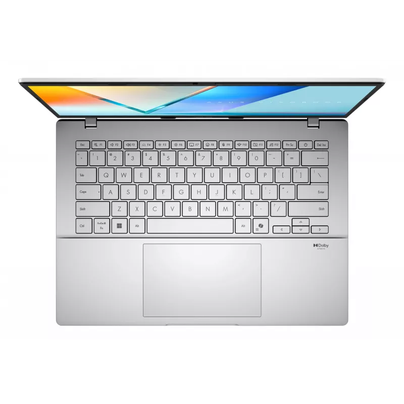 ASUS Vivobook S14 S3407VA-LY031W Intel® Core™ i5 i5-13420H nešiojamasis kompiuteris 35,6 cm (14 colių) WUXGA 16 GB DDR5-SDRAM 512 GB SSD Wi-Fi 6 (802.11ax) Windows 11 Home sidabrinis