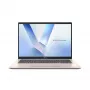 ASUS Vivobook 14 X1407QA-LY045W Copilot+ PC Snapdragon X1-26-100 nešiojamas kompiuteris 35,6 cm (14 colių) WUXGA 16 GB LPDDR5x-SDRAM 512 GB SSD Wi-Fi 6E (802.11ax) Windows 11 Home auksinė