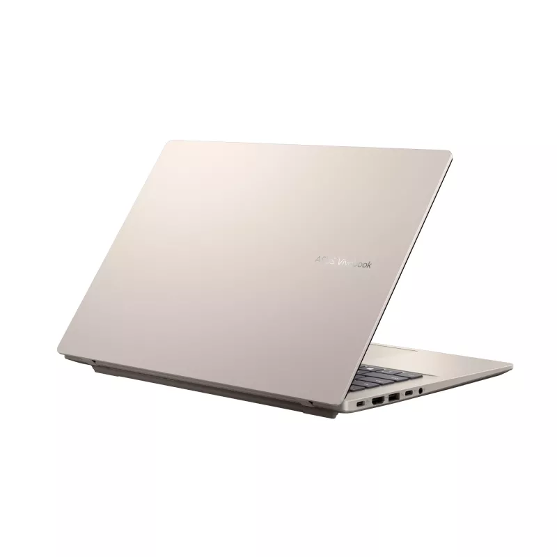 ASUS Vivobook 14 X1407QA-LY045W Copilot+ PC Snapdragon X1-26-100 nešiojamas kompiuteris 35,6 cm (14 colių) WUXGA 16 GB LPDDR5x-SDRAM 512 GB SSD Wi-Fi 6E (802.11ax) Windows 11 Home auksinė
