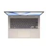 ASUS Vivobook 14 X1407QA-LY045W Copilot+ PC Snapdragon X1-26-100 nešiojamas kompiuteris 35,6 cm (14 colių) WUXGA 16 GB LPDDR5x-SDRAM 512 GB SSD Wi-Fi 6E (802.11ax) Windows 11 Home auksinė