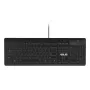 ASUS Smart Card KU100 klaviatūra, skirta namams/biurui, USB, juoda
