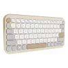 Belaidė Bluetooth klaviatūra ASUS Marshmallow KW100 — US International išdėstymas, Oat Milk