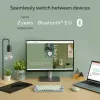 Belaidis Bluetooth klaviatūra ASUS Marshmallow KW100 — US International išdėstymas, kompaktiškas dizainas