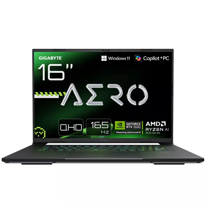 Laptop Gigabyte AERO X16 16 colių QHD+ AMD Ryzen AI 7 16GB 1TB RTX 5060 Win11 Home