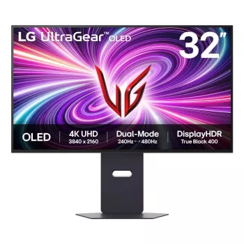 LG 32GX870A-B kompiuterio monitorius 81,3 cm (32 colių) 3840 x 2160 pikselių 4K Ultra HD OLED juodas