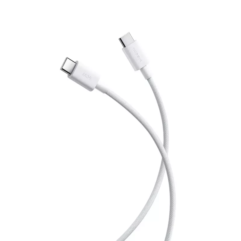 Xiaomi 3A pintas USB-C į USB-C laidas, 1 m