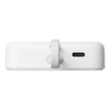 Maitinimo bankas Xiaomi BHR9822GL 10000 mAh ličio jonų su belaidžiu įkrovimu, 2× USB-C, baltas
