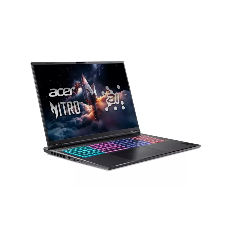 Laptop Acer Nitro 18 AI AN18-61-R40J — 18 colių WQXGA, AMD Ryzen 7, 16GB RAM, 1TB SSD, NVIDIA GeForce RTX 5070
