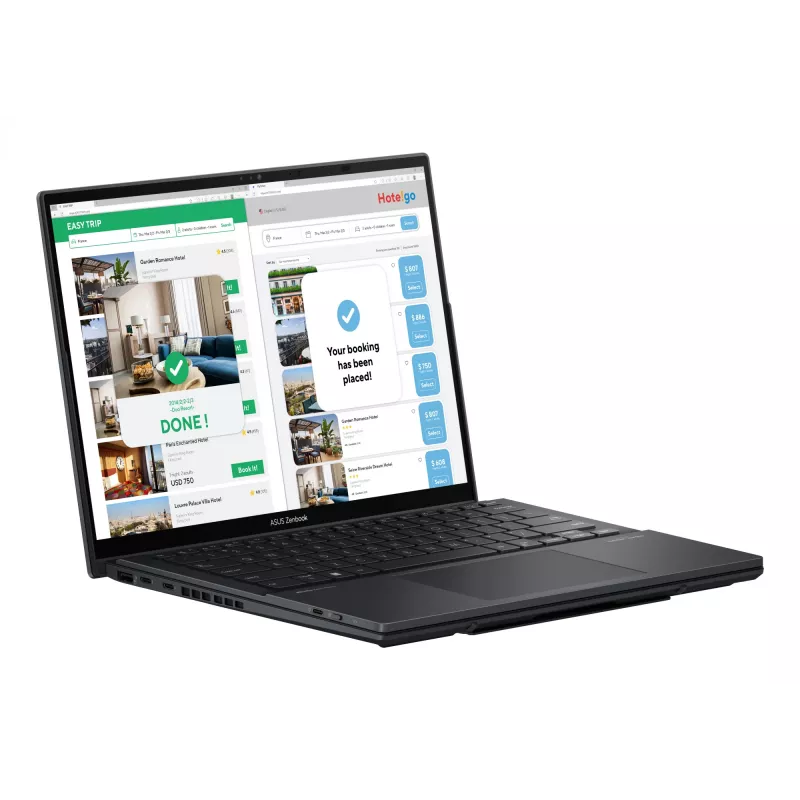 ASUS Zenbook Duo UX8406CA-PZ009W Intel Core Ultra 9 285H Hybrid (2-in-1) 35,6 cm (14 colių) liečiamas 3K 32 GB LPDDR5x-SDRAM 2 TB SSD Wi-Fi 7 (802.11be) Windows 11 Home Pilka