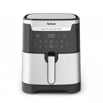 Tefal Easy Fry & Grill EY801D 6,5 L atskirai stovinti 1650 W karšto oro gruzdintuvė Nerūdijantis plienas