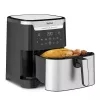 Tefal Easy Fry & Grill EY801D 6,5 L atskirai stovinti 1650 W karšto oro gruzdintuvė Nerūdijantis plienas