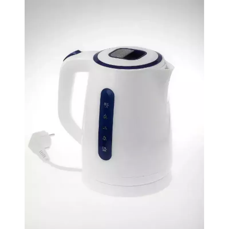 Elektrinis virdulys Adler 1,7 L 2200 W mėlynas baltas
