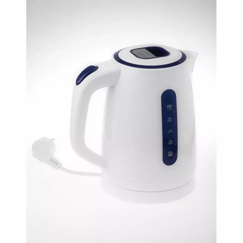 Elektrinis virdulys Adler 1,7 L 2200 W mėlynas baltas