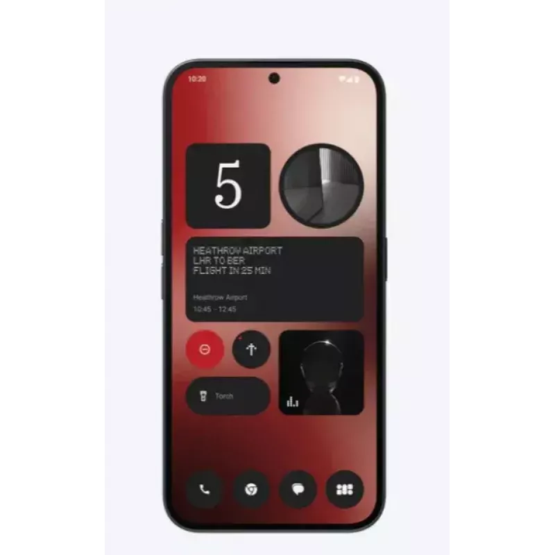 Išmanusis telefonas Nothing Phone (2a) 6,7 col. 256 GB juodas